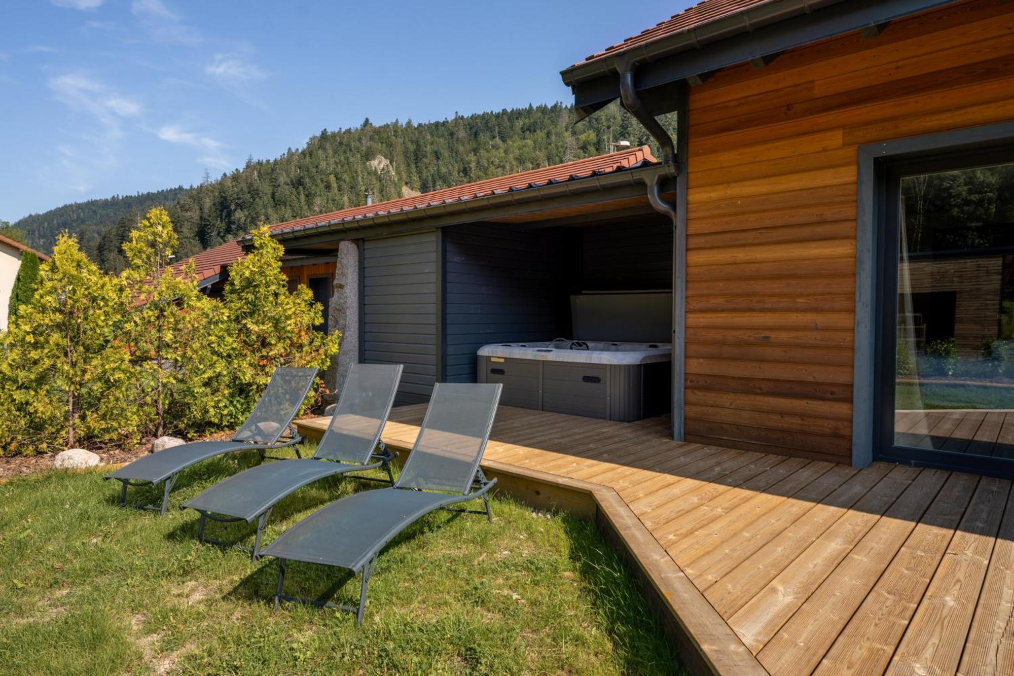 Chalet Nemesia Avec Spa A Gérardmer Eksteriør bilde
