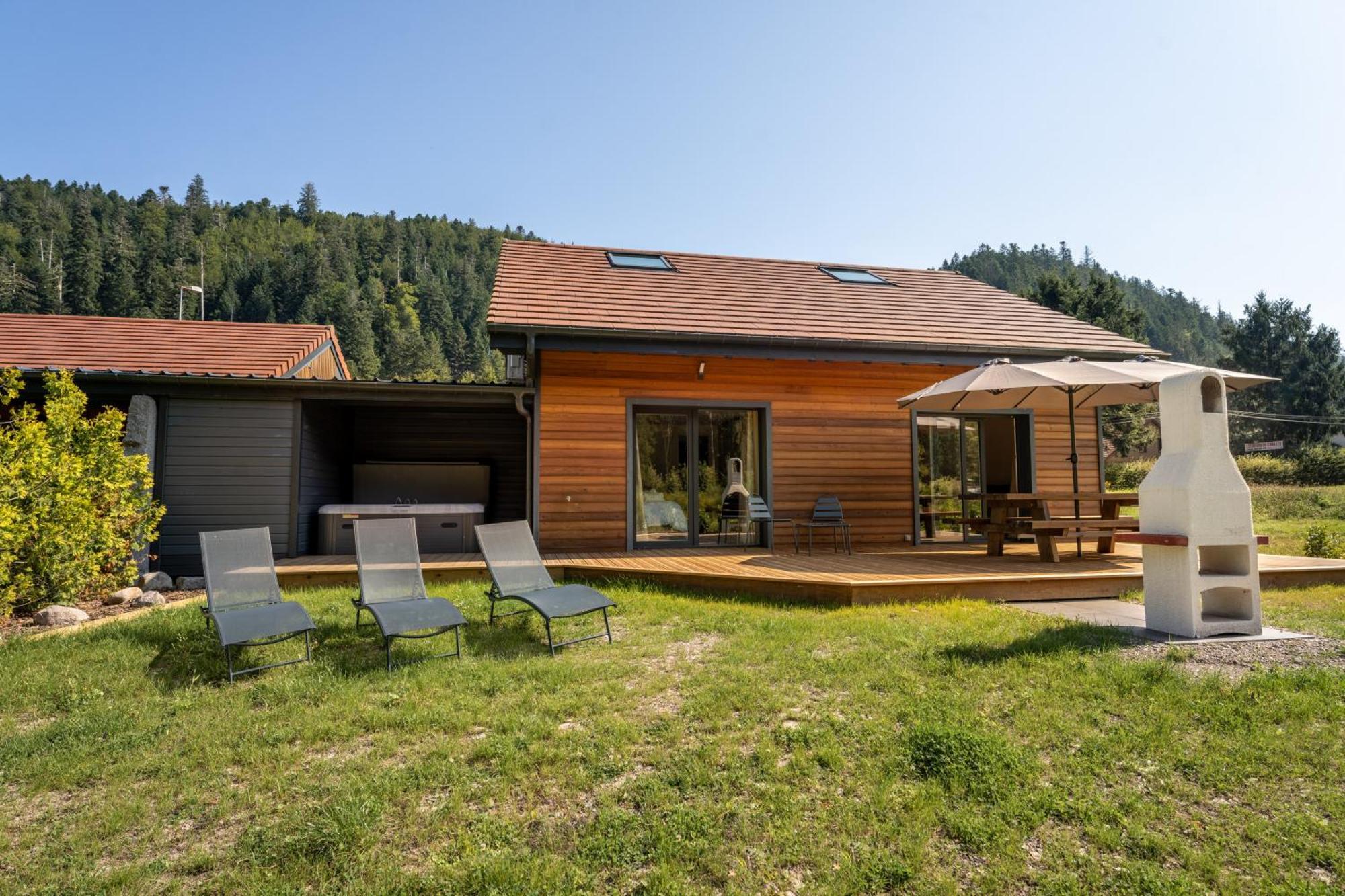 Chalet Nemesia Avec Spa A Gérardmer Eksteriør bilde